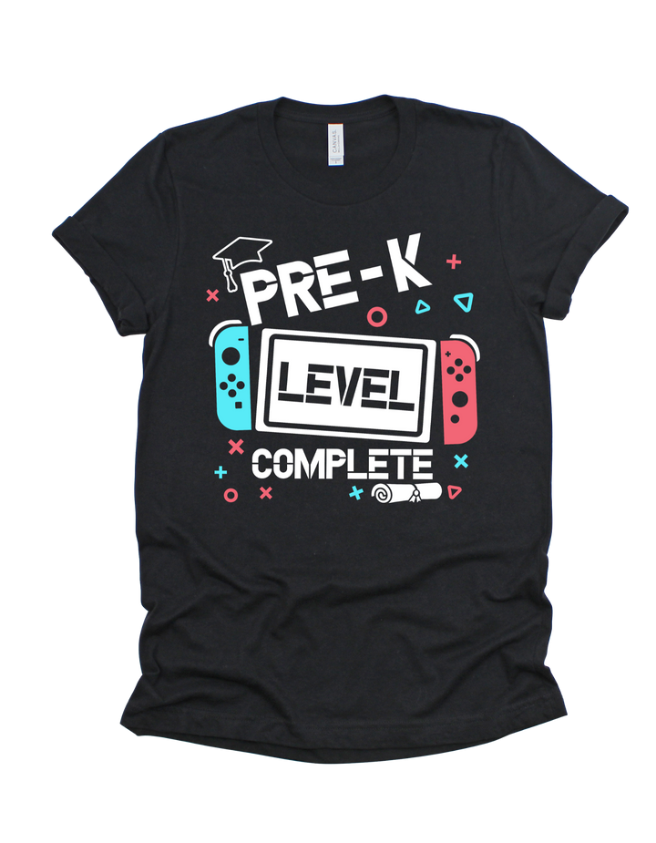 Pre-K Level Complete adult T-shirt in black 