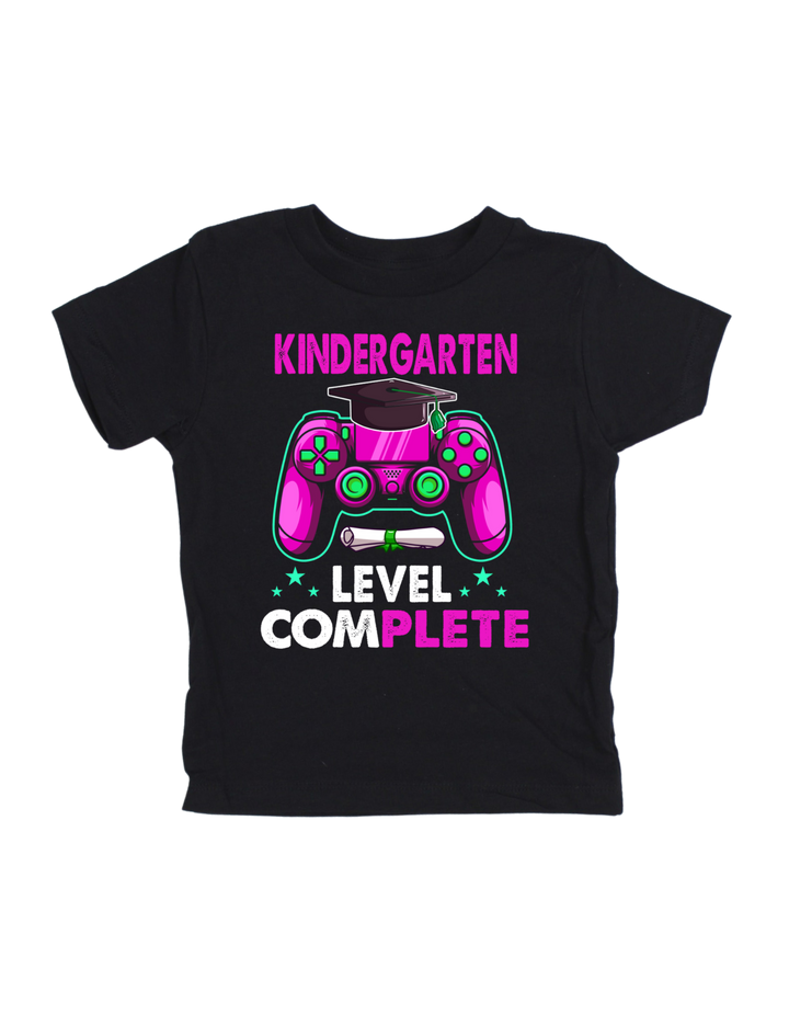 Kindergarten Level Complete kids T-shirt in pink
