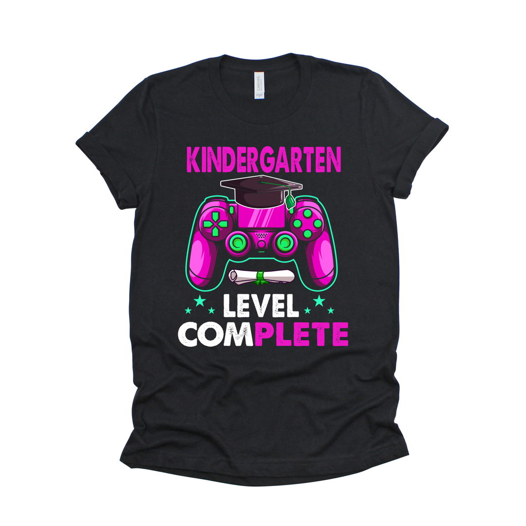 Kindergarten Level Complete adult T-shirt in pink