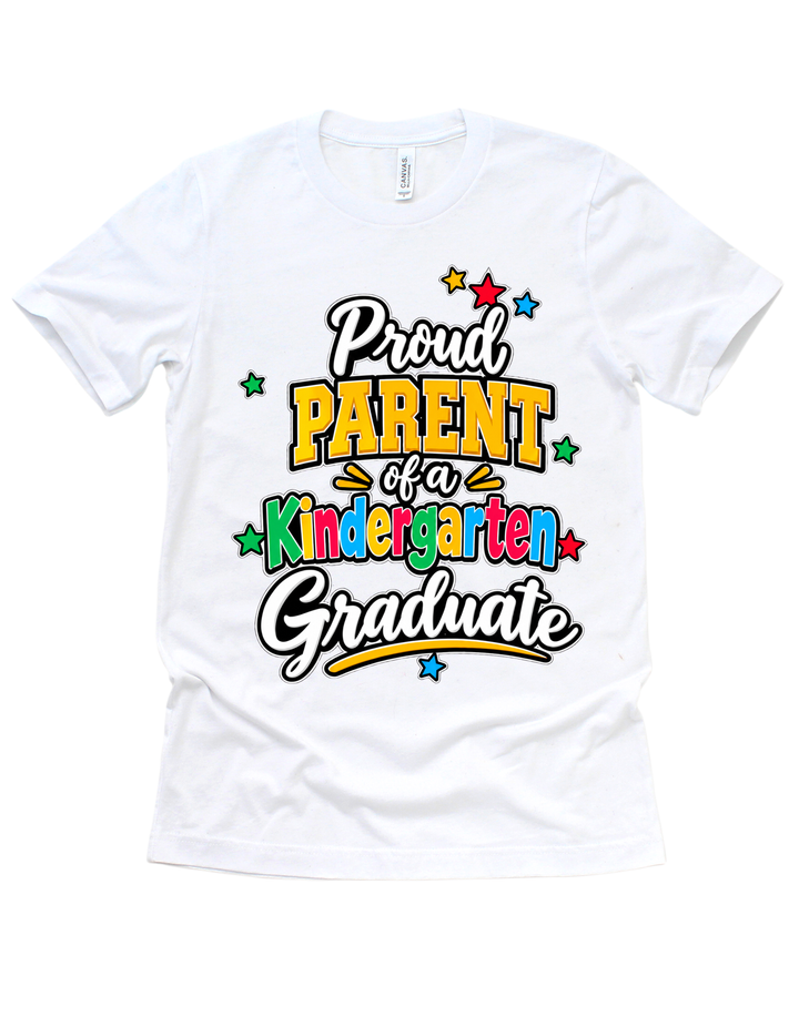 Proud Parent of a Kindergarten Graduate — white