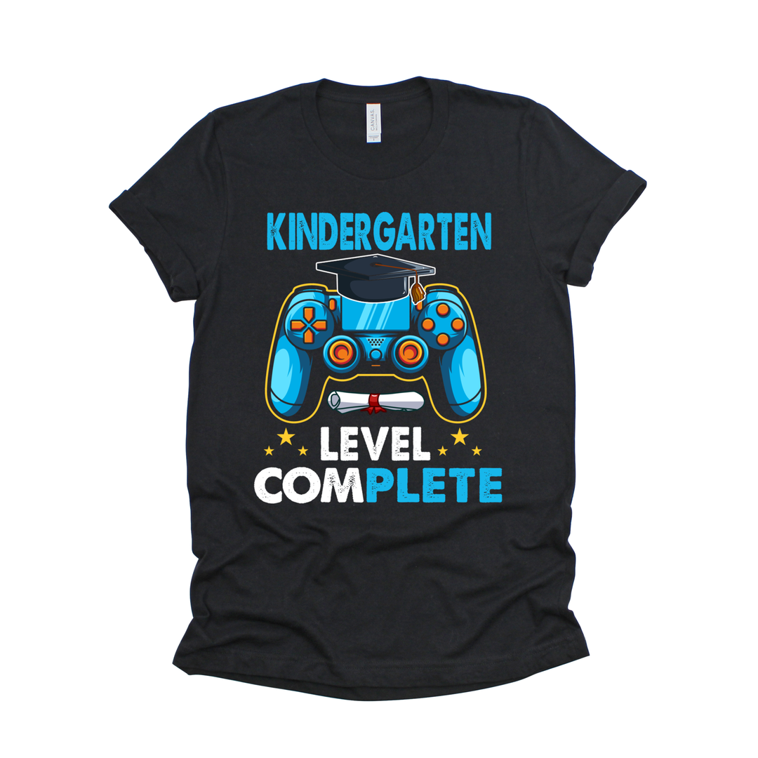 Kindergarten Level Complete adult T-shirt in blue