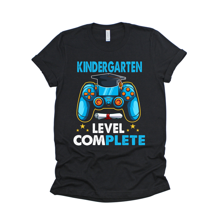 Kindergarten Level Complete adult T-shirt in blue