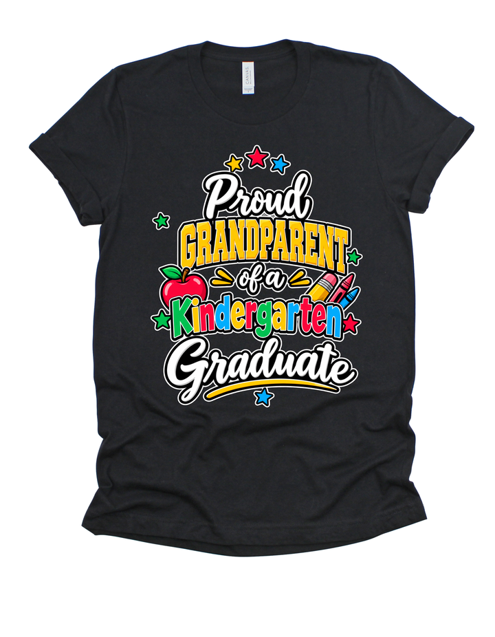 Proud Grandparent of a Kindergarten Graduate — black
