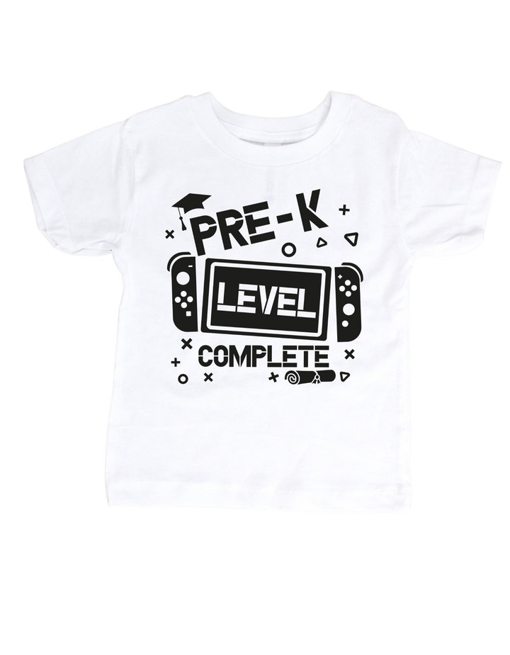 Pre-K Level Complete kids T-shirt in white